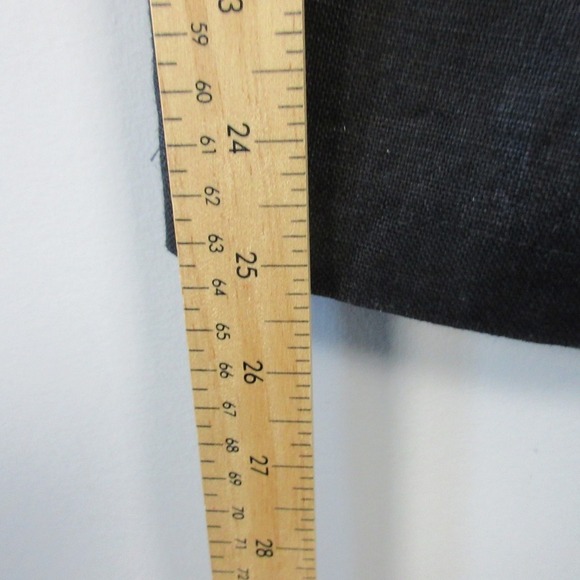 Blacky Dress Women's Black 100% Linen High Waist Pleated Trouser Pants 464 - Picture 2 of 15